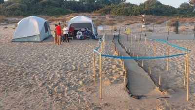 LA SQUADRA DEI TARTAWATCHERS DI LEGAMBIENTE TERRACINA  CHIUDE LA STAGIONE ESTIVA IN DIFESA DELLE TARTARUGHE MARINE